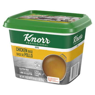 Knorr® Professional 095 Chicken Base 12 x 1 lb - 